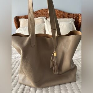 Cuyana Classic Tote Stone